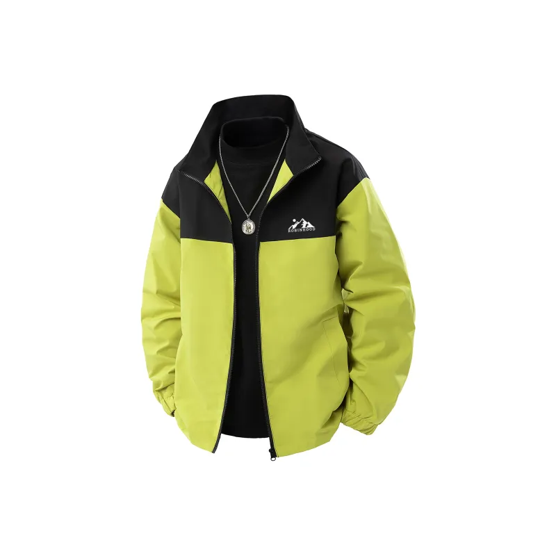 ROBINHOOD Water-Resistant Windproof Breathable Warm Water-Repellent Windbreaker Jacket Unisex-5