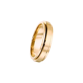 PIAGET K Gold Rings Unisex White Gold/Rose Gold