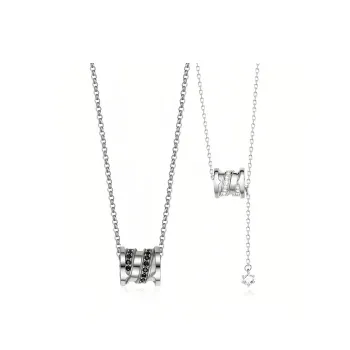 FOREVER MELODY Copper Zircon Necklaces Unisex
