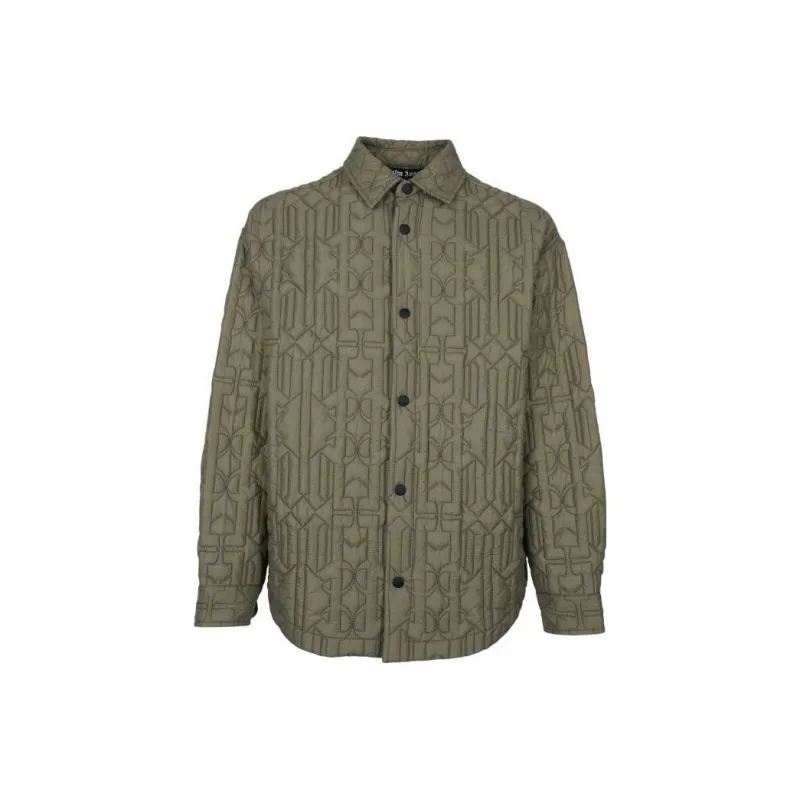 PALM ANGELS Jackets Men Khaki-0