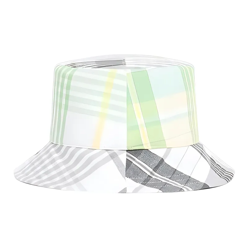 THOM BROWNE Checked Bucket Hat-2