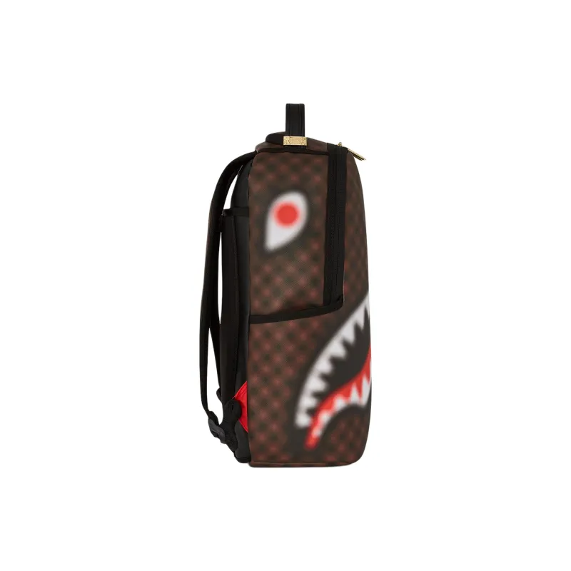 SPRAYGROUND Artificial Leather Backpack Unisex Brown-2