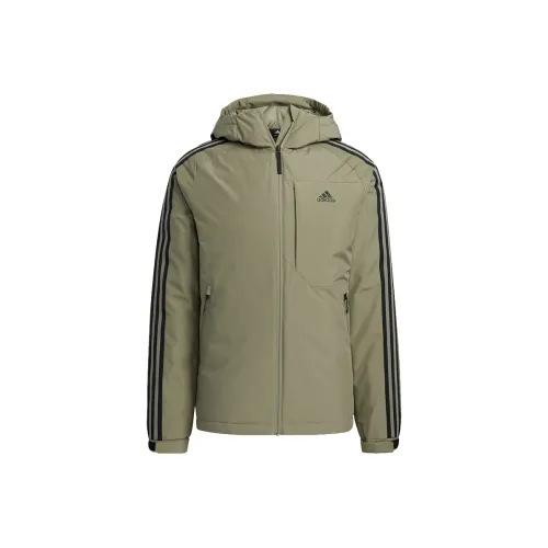 Adidas Down Jackets Men Army Green