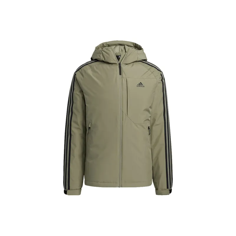 Adidas Down Jackets Men Army Green-0