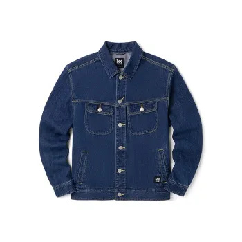 Lee Denim Jacket Men's Medium Light Blue
