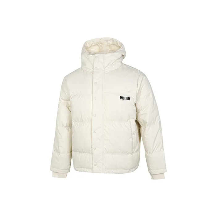 PUMA Down Jacket Winter Men's Ecru-0