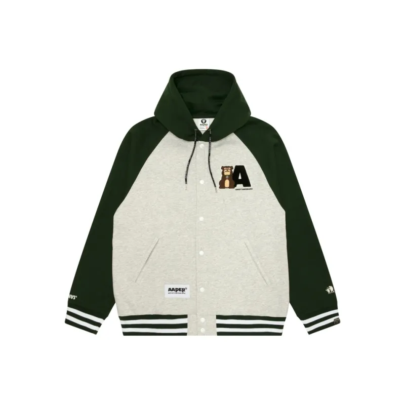 Aape Logo patch Hooded Jacket-0