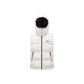 Fragment Design X MONCLER GENIUS MONCLER GENIUS X Fujiwara Hiroshi FRGMT Vests Unisex White
