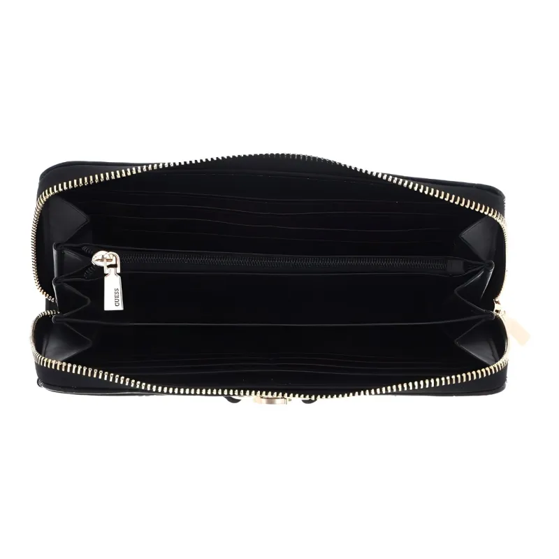 GUESS Artificial Leather Wallet Women's Black-4