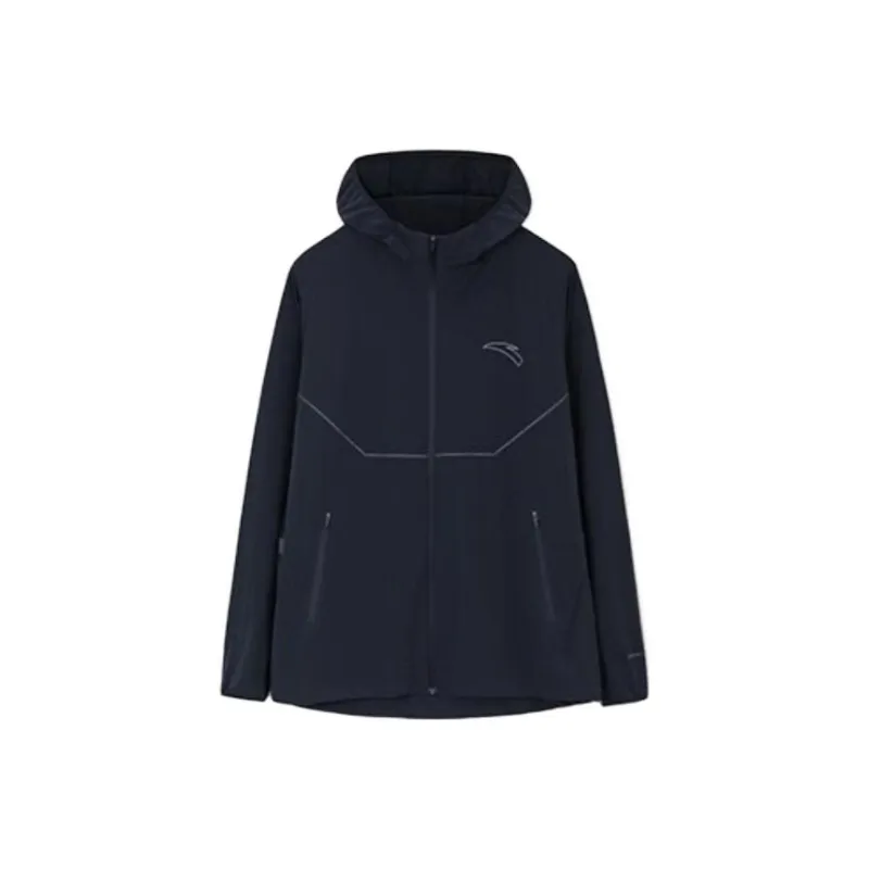 ANTA Running Collection Jackets Men Black-0