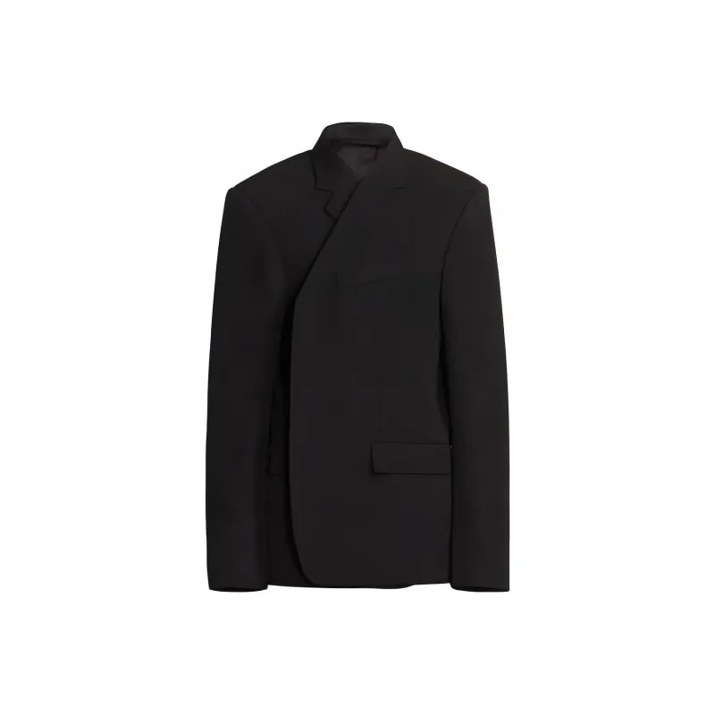 Balenciaga Business Suits Coats Men's Black-0