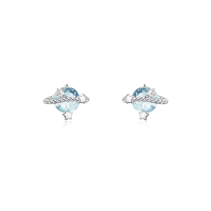 SHEEHHYY Alloy Stud Earrings Unisex-0