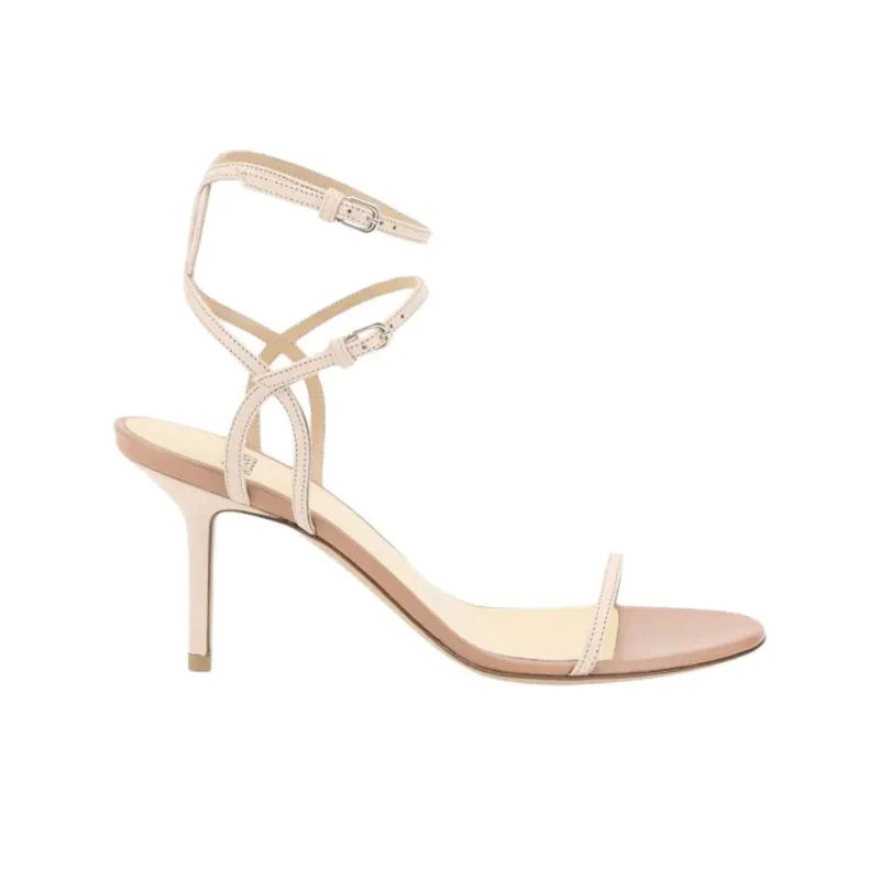 FRANCESCO RUSSO One Strap Sandals Women's Pink-1