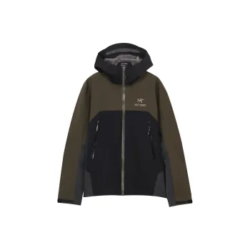 Arcteryx BETA Waterproof, Windproof, And Breathable Windbreaker Jacket Men's Green