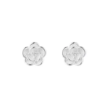 QUIET LOVE S925 Silver Stud Earrings Women's
