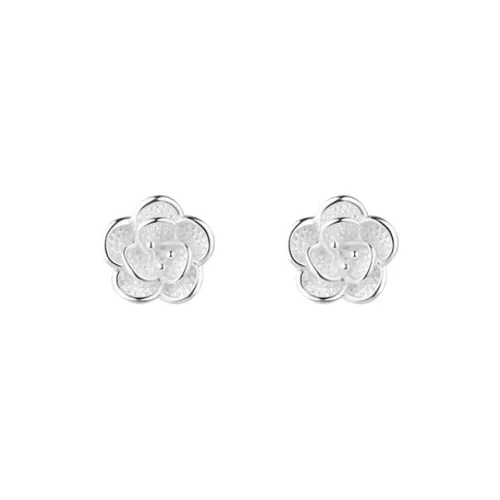 QUIET LOVE S925 Silver Stud Earrings Women's