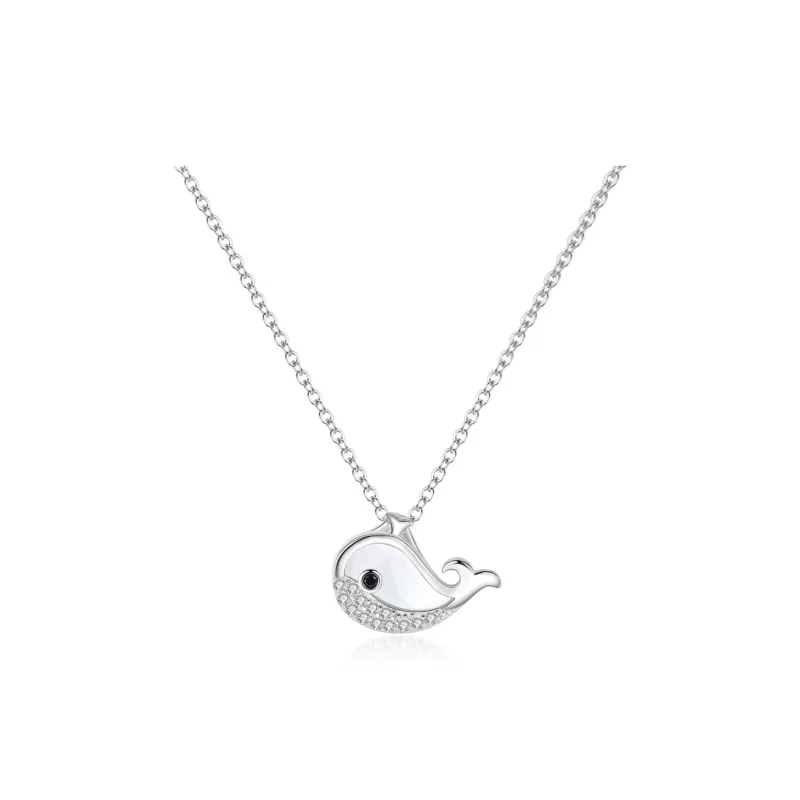 TIMEBOTTLE S925 Silver Necklaces Women's-0