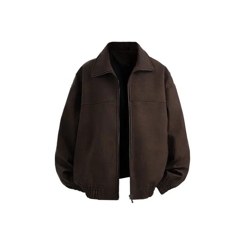 ZMOH Leather Jacket Unisex Couple's-8