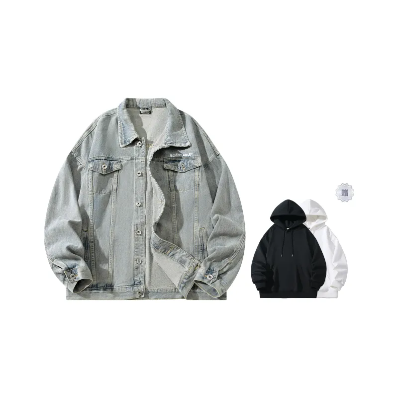 BOBBY ABLEY Denim Jackets Unisex-12