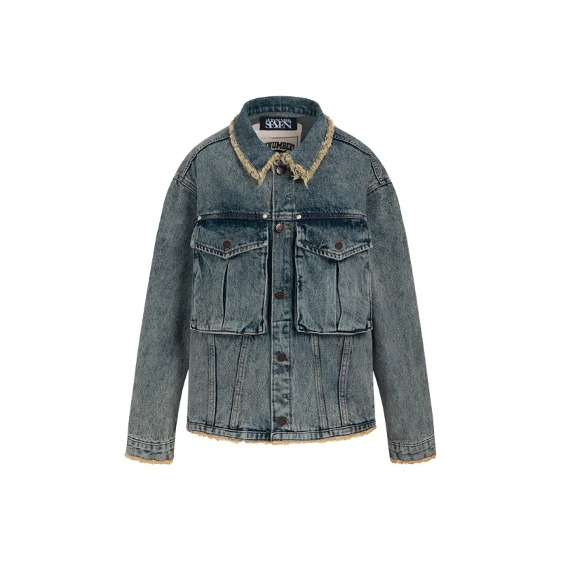 H5LY NO7 Denim Jackets Unisex-2