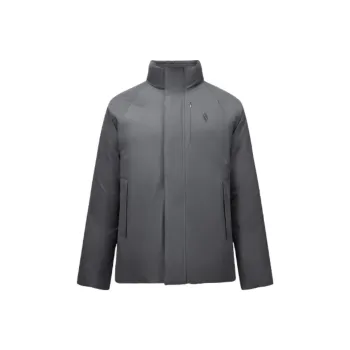 Skechers Yazhuan Series Down Jacket Men's Iron Gate Gray