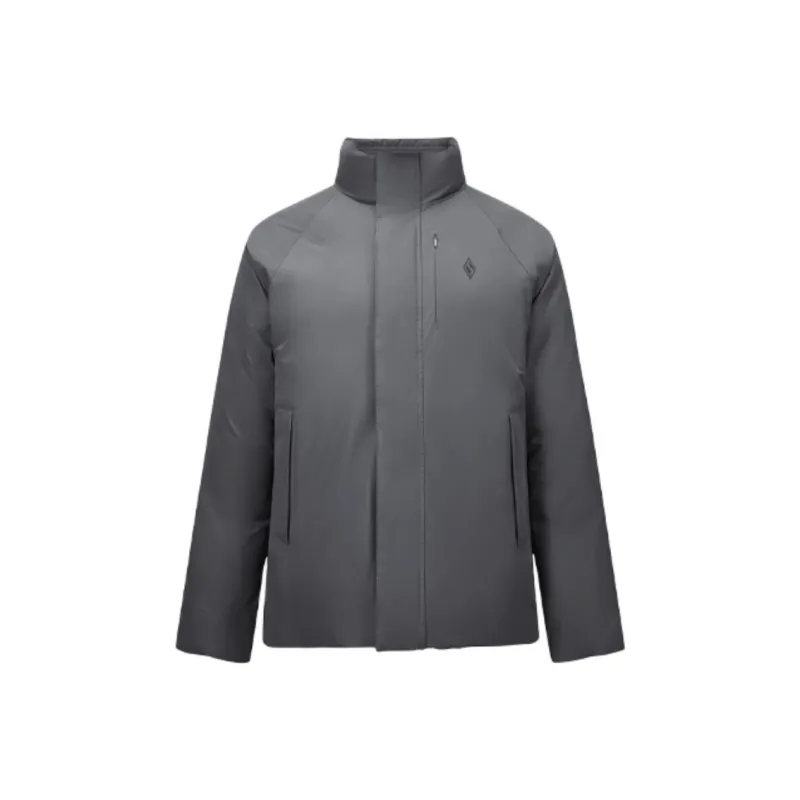 Skechers Yazhuan Series Down Jacket Men's Iron Gate Gray-0