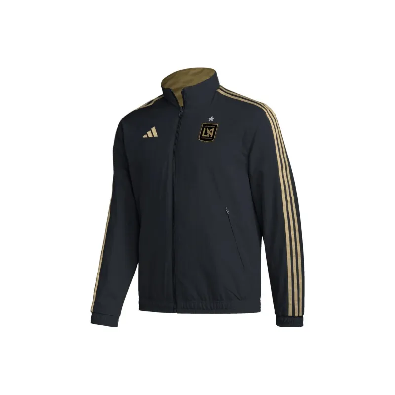 Adidas Jackets Unisex Black Gold-0
