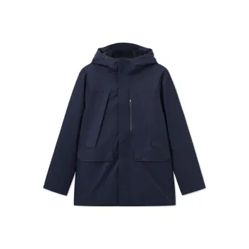 LACOSTE Down Jacket Men's Navy Blue
