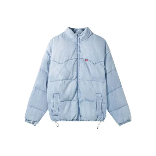 Levis Down Jackets Men Blue