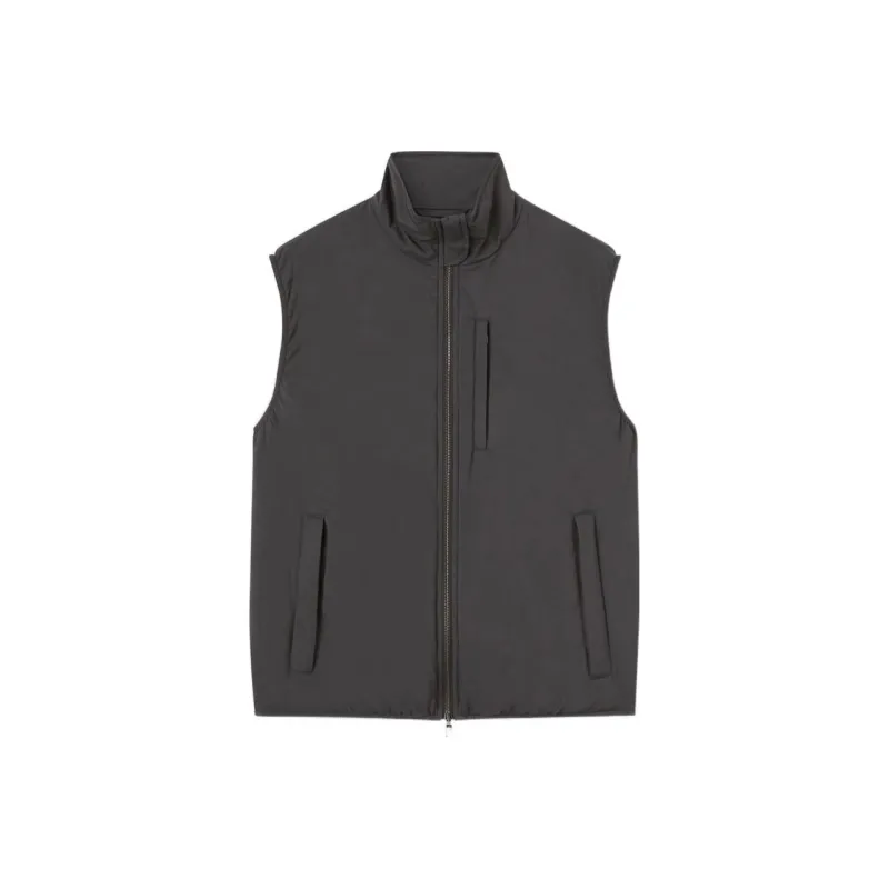 Loro Piana Vests Men Black Agate Color-0