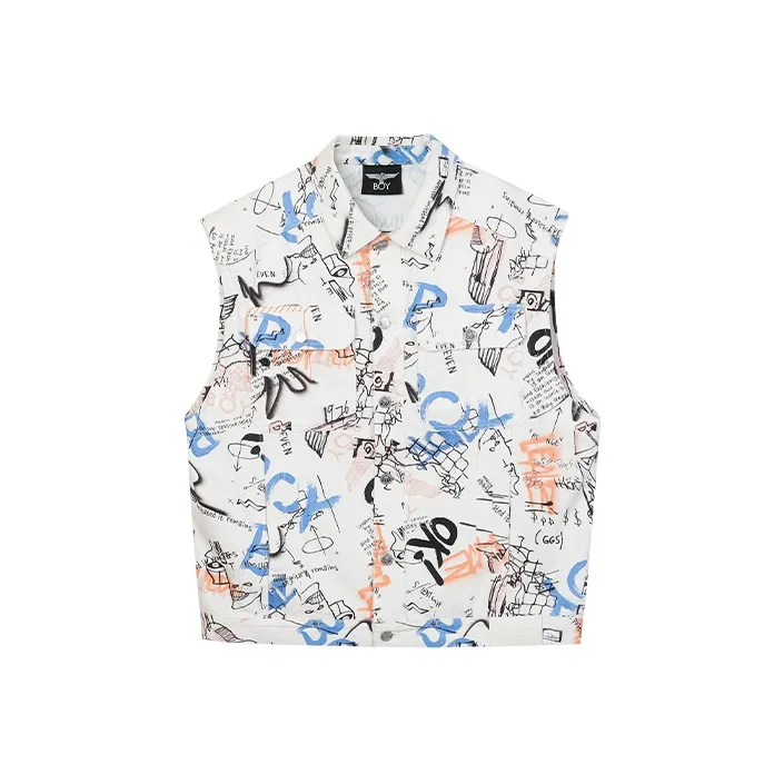 Boy London Vests Unisex White-0