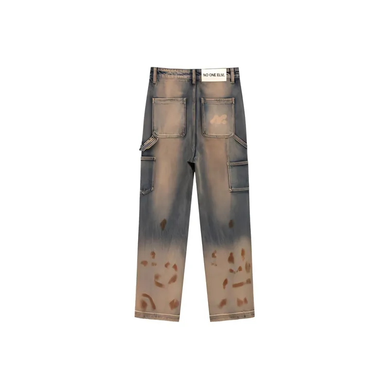 NO ONE ELSE Jeans Unisex Blue-1