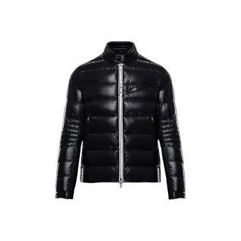 Moncler Down Jackets Men Black