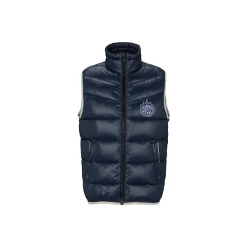 HUGO BOSS Vests Men Denim Blue