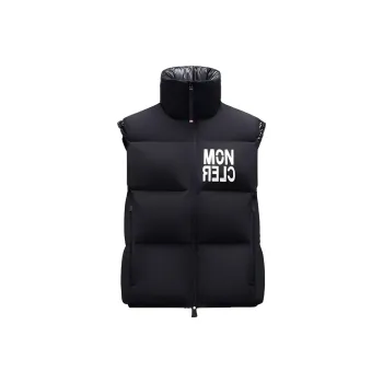 Moncler Grenoble Vests Men Black