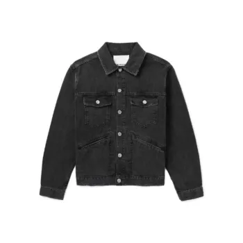 ISABEL MARANT Denim Jackets Men Black