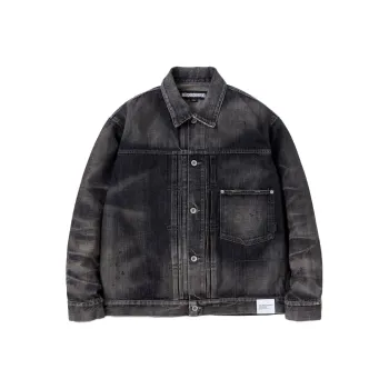 NEIGHBORHOOD Logo patch Denim Jacket