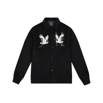 MEDM Jackets Coats Unisex Black