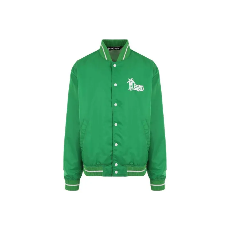 PALM ANGELS Douby Light Varsity Jacket-0