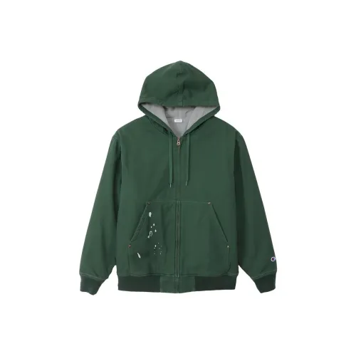 Champion FW24 Jackets Coats Men's Dark Green