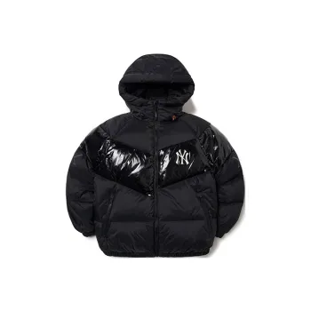 MLB Down Jacket Cropped Unisex Black