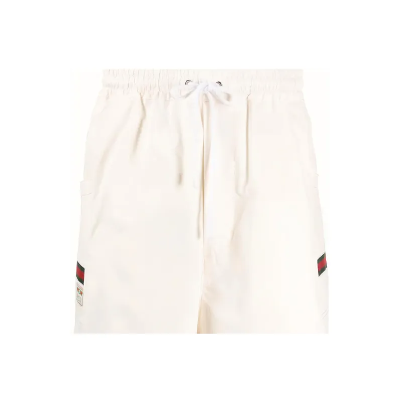 GUCCI Swimming Shorts Men White-5