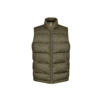 DIOR Quarterly New Products Vests Men Khaki