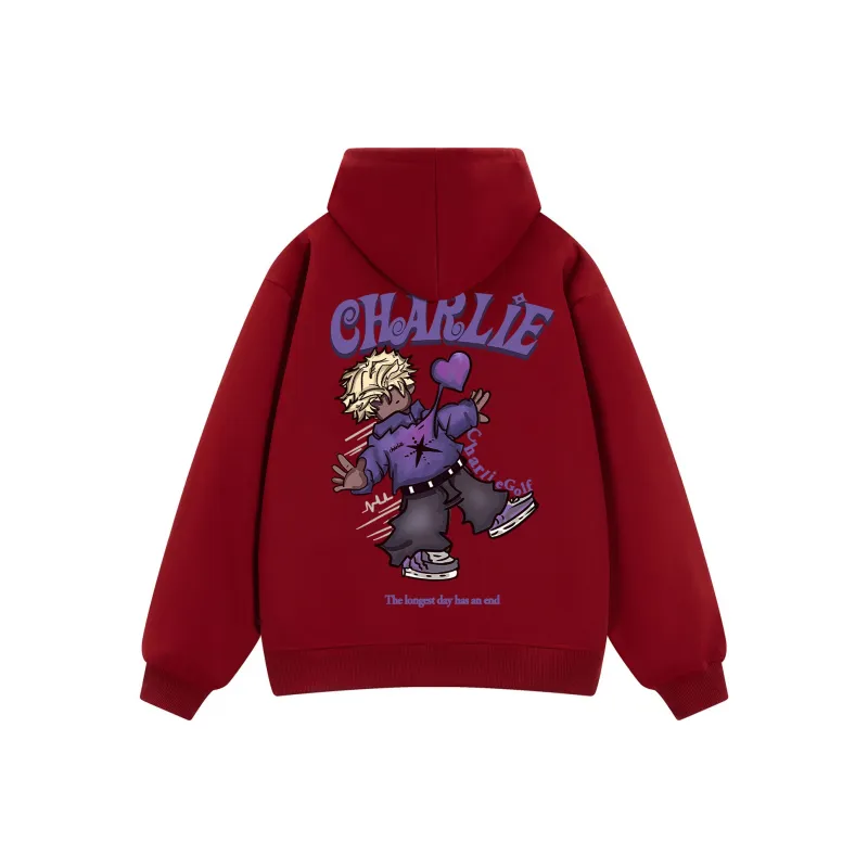 CHARLIE GOLF Sweatshirt Unisex Apricot-10