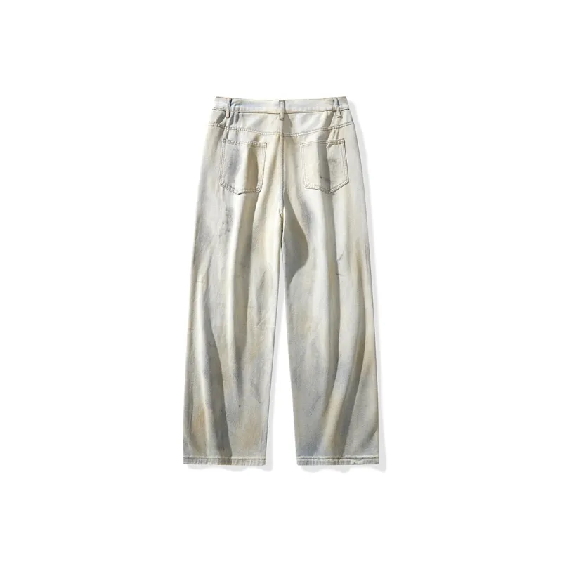 KFKU Jeans Unisex Yellow Mud-1