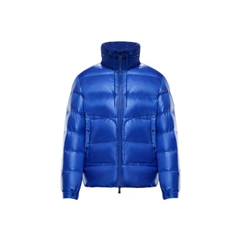 Moncler Down Jackets Men Blue