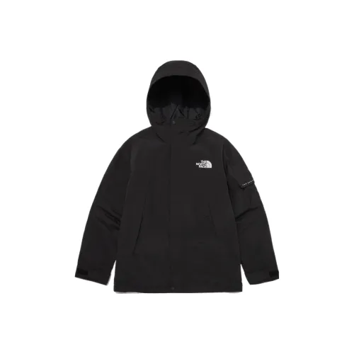 THE NORTH FACE Waterproof And Windproof Windbreaker Coats Unisex Black