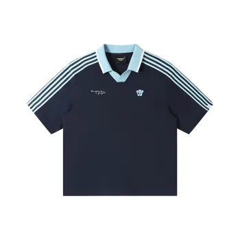 DANGEROUSPEOPLE Polo Shirt Unisex Dark Blue