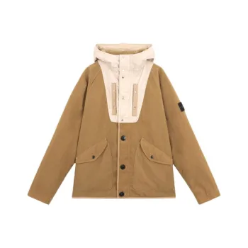 STONE ISLAND Anti Drop Hooded Panama Jacket