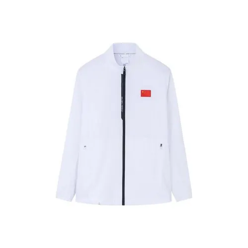 ANTA Jackets Men Gravel White